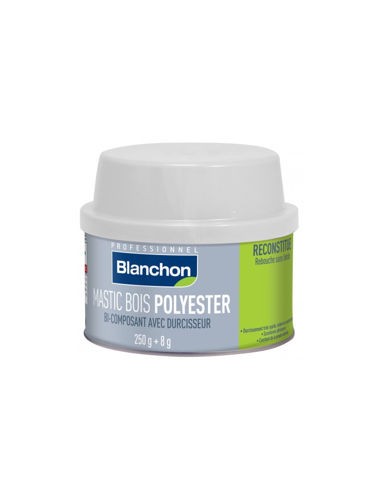 Blanchon : Mastic Bois Poudre Bi-composant - Protection & Peinture